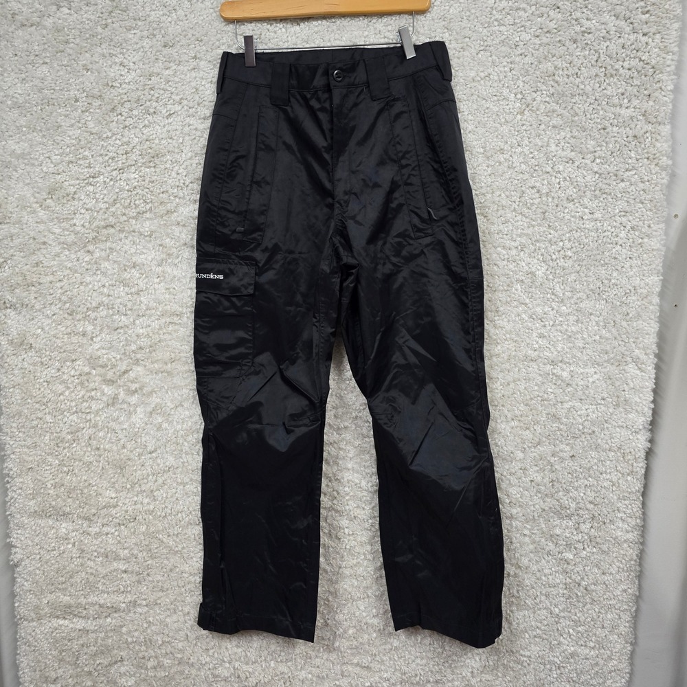 Grundens Cargo Pants Mens 30 Black Technical Outdoor Fishing Gorpcore Workwear